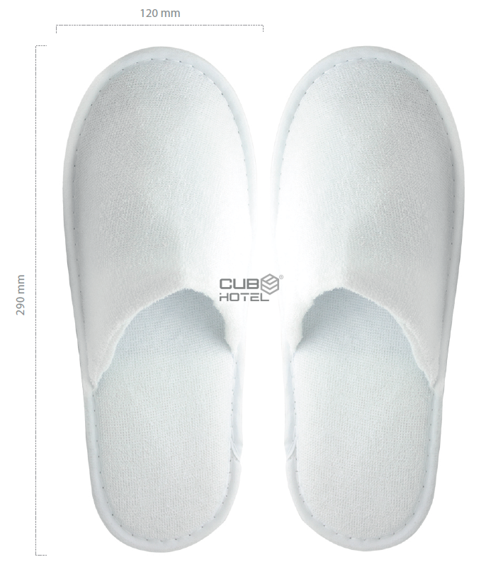 100 Pares, Chinelos Hotel Felpo, Sola 3mm